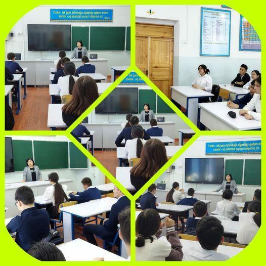 Төле би атындағы №8 гимназиясында "Табысты үштік" жобасы аясында ата-аналар тәрбие сағаттарын жүргізуде